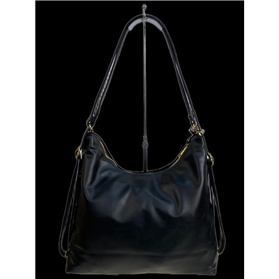 Женская сумка из искусственной замши, цвет черный