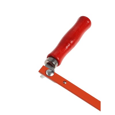 Лобзик ручной ТУНДРА, деревянная рукоятка, пилки 130 мм, высота 200 мм