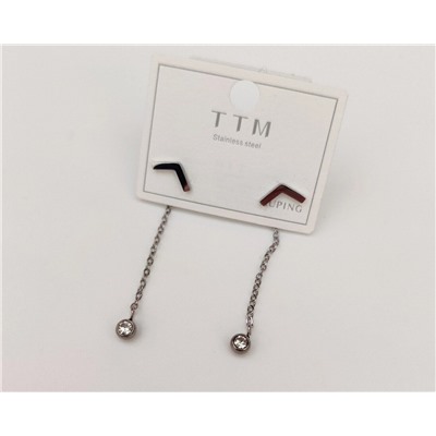 Серьги из стали