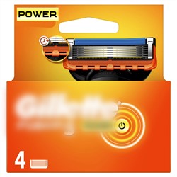 Кассеты для бритвы Dʤɪˈlett ФЬЮЖН-5 Power (4 шт.) (Оригинал)