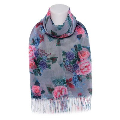 Палантин Butef 0951 Розы