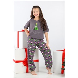 Костюм для девочки Стар-1 (Серый)