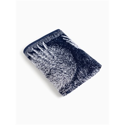 Полотенце махровое Этель «Глава семьи», 70×130 см, 100% хлопок, 420 г/м², синее