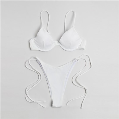 Купальник раздельный бельевой на косточках женский MINAKU, размер 48, цвет молочный