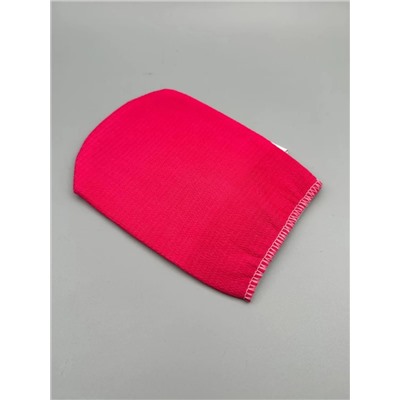 Bath Towel Мочалка-варежка для душа с пилинг-эффектом, уплотненная, малиновый 28186