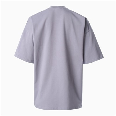 Футболка женская MINAKU: Basic line, серая, размер 42