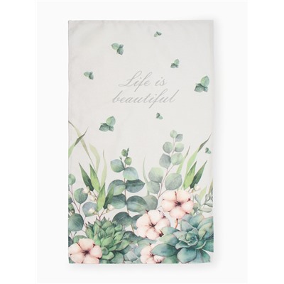 Набор Eucalyptus: полотенце 40×73 см, саржа 190 г/м², формочки для печенья