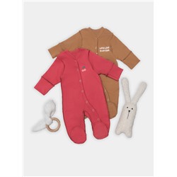 КОМБИНЕЗОН НАТЕЛЬНЫЙ ДЕТСКИЙ (2ШТ.) 14005-1-2