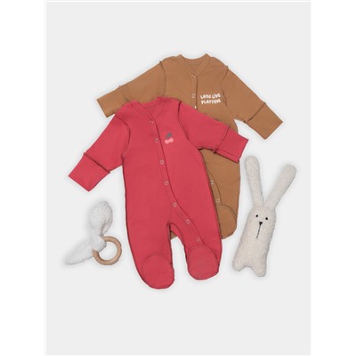 КОМБИНЕЗОН НАТЕЛЬНЫЙ ДЕТСКИЙ (2ШТ.) 14005-1-2