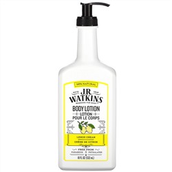 J R Watkins, Body Lotion, Lemon Cream, 18 fl oz (532 ml)