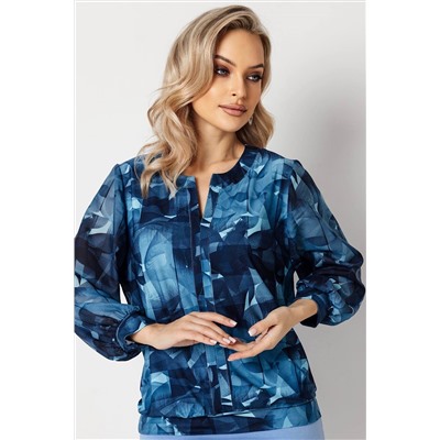 Блузка женская  3055/16/Голубой, синий