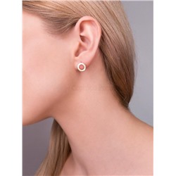 Серьги из золочёного серебра 925 пробы 25032з