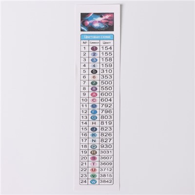 Алмазная вышивка полное заполнение «Космос», на раме, 40×50 см