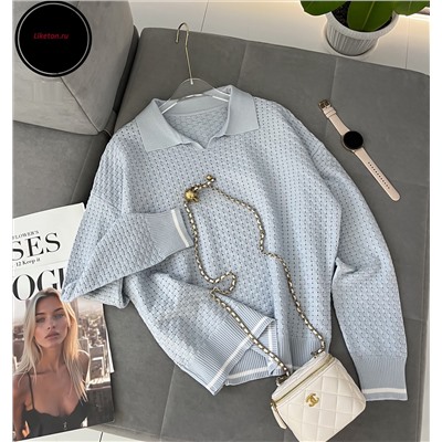 Свитер-поло