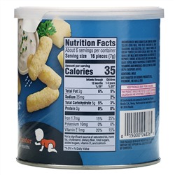 Gerber, Lil' Crunchies, для малышей от 8 месяцев, палочки со вкусом соуса ранч, 42 г (1,48 унции)