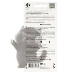 Значки 3шт "ЧЕРНЫЙ КОТ" 3.7 см на булавке ассорти 71099 Феникс