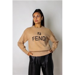 Теплый джемпер F женский арт.1835 (Бежевый)