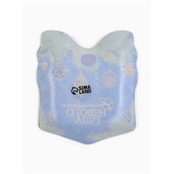 Тарелка новогодняя плоская «Волшебного года», 15.1×17.3 см