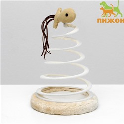 Игрушка-дразнилка для кошек «Игрушка на спирали»