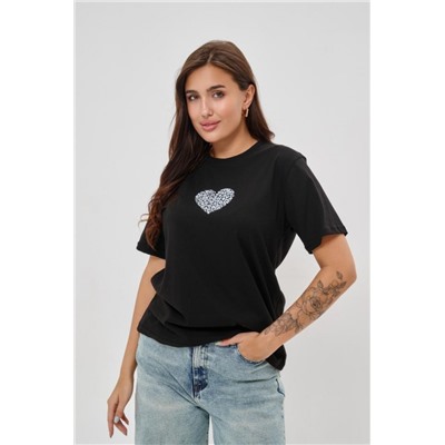 Футболка женская 88535 (Черный)