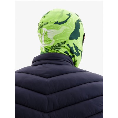 Маска-балаклава Green Spots, размер универсальный, зелёная