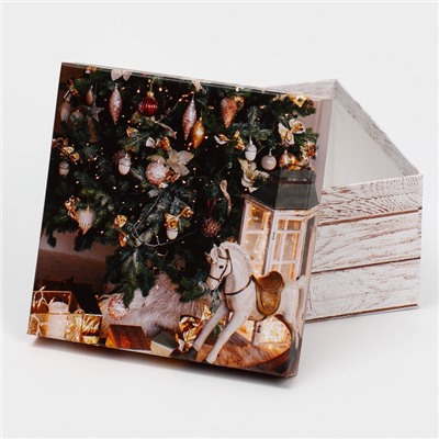 Набор подарочных коробок 6 в 1 «С Новым годом», 10×10×6 - 20×20×11 см