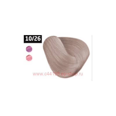 OLLIN SILK TOUCH 10/26 светлый блондин розовый 60мл Безаммиачный стойкий краситель для волос