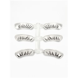 Набор для макияжа нижних ресниц: трафареты, держатели, подводка