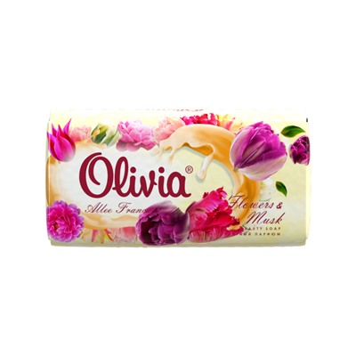Конкорд ALVIERO Туалетное мыло Olivia Allee Francais Мальва 90 гр