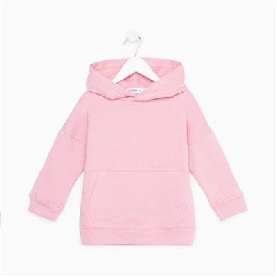 Худи для девочки KAFTAN «Basic line», размер 36 (134-140), цвет розовый