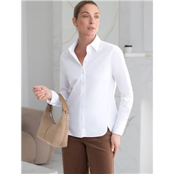 Блузка приталенного силуэта