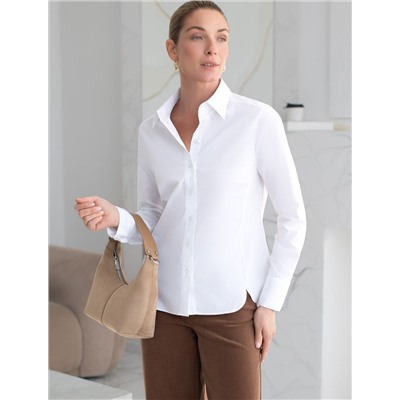 Блузка приталенного силуэта