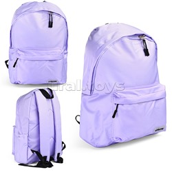 Рюкзак "Color Balance" подростковый 40x29x17 см (14 л) 250 г, нейлон, подклад, 1 отделение на молнии, 1 передний карман, аппликация из каучука, сиреневый