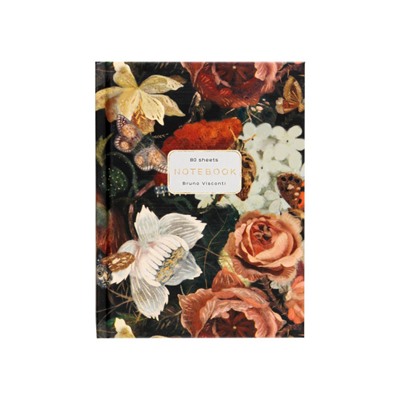 Престиж-блокнот А6  80л клетка "LUSH.BOUQUET" 3-80-005/49 Альт