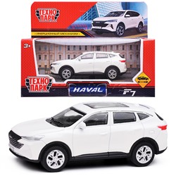 Машина металл Haval f7 10,5 см, (белый) инерц, в коробке