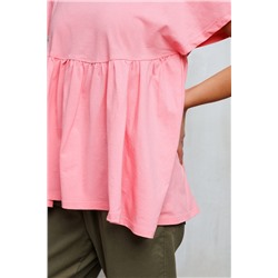 Футболка трикотажная с баской 179