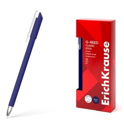 Ручка гелевая G-Reed Stick Classic 0.38 мм синяя 61297 ErichKrause
