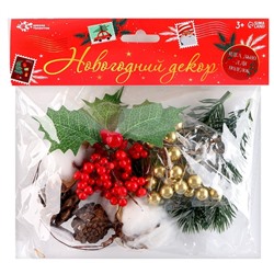 Набор для творчества «Материалы для зимних поделок. Шишки, веточки»