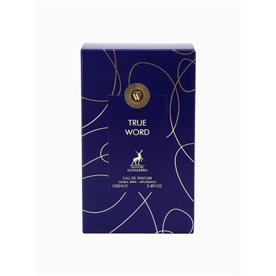 Парфюмерная вода унисекс Maison Al Hambra TRUE WORD, 100 мл (мотив Blue Talisman Ex Nihilo)