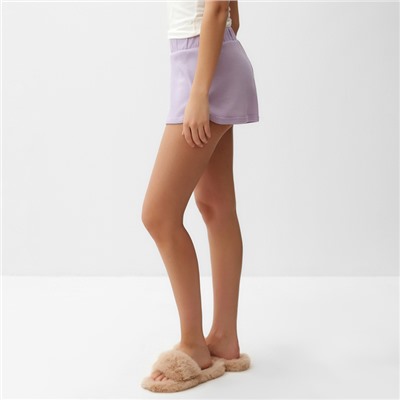 Шорты женские KAFTAN Basic line, размер 44, сиреневые