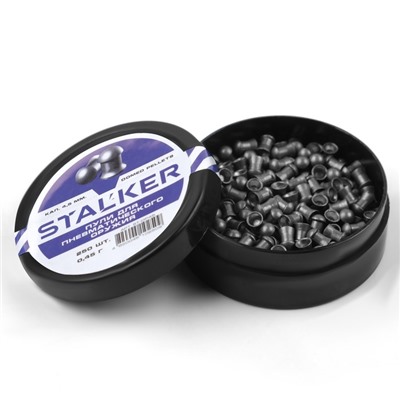 Пули для пневматики Stalker Domed pellets, кал. 4.5 мм, 0.45 г, 250 шт.