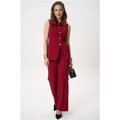 Жилет Дарси (бордовый)