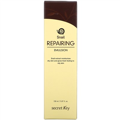 Secret Key, Snail Repairing Emulsion, 5.07 fl oz (150 ml)