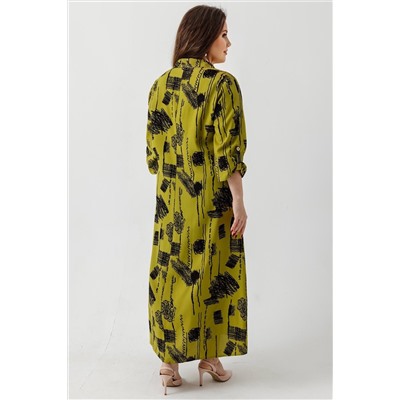 Платье  6145/05/Горчичный