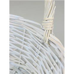 Корзина плетёная Des, ива, белый