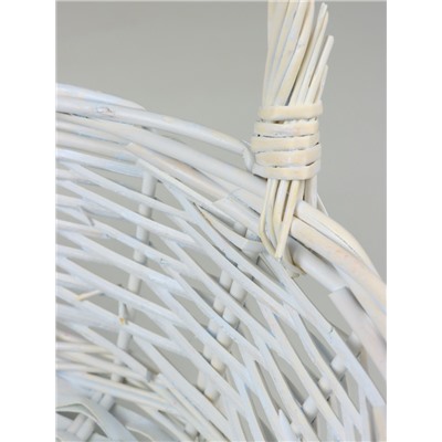 Корзина плетёная Des, ива, белый