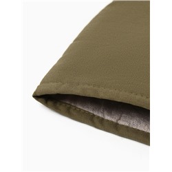 Грелка на чайник Этель Kitchen, 28×28 см, 100% хлопок, саржа 220 г/м², зелёная