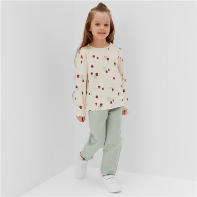 Лонгслив детский KAFTAN Oranges, размер 34 (122-128 см)