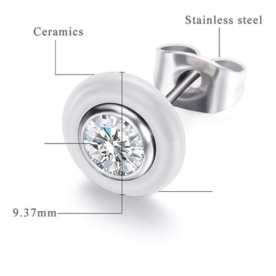 Серьги-пуссеты на гвоздиках арт. 22 7099 (id 267072)