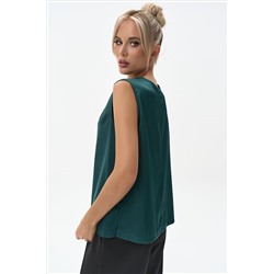 Топ Базовый – шёлк (изумрудный)